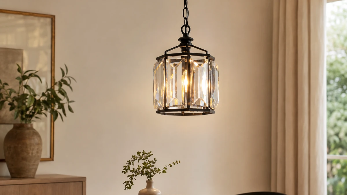 Homesake Crystal Pendant Light