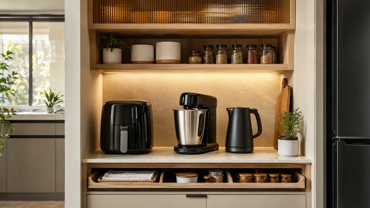How to Plan a Small Kitchen Appliance Zone